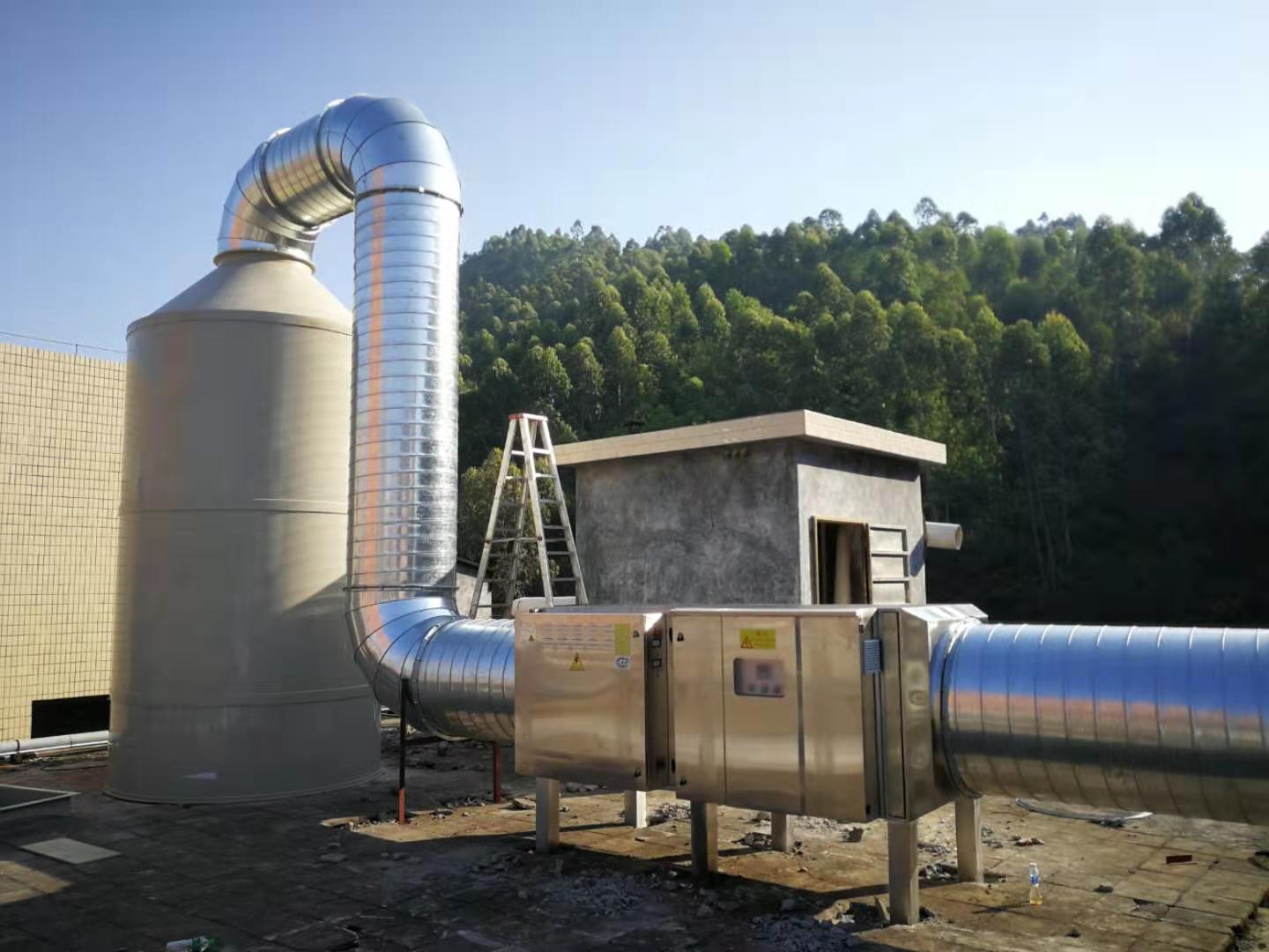 绿森家具厂喷漆废气治理工程